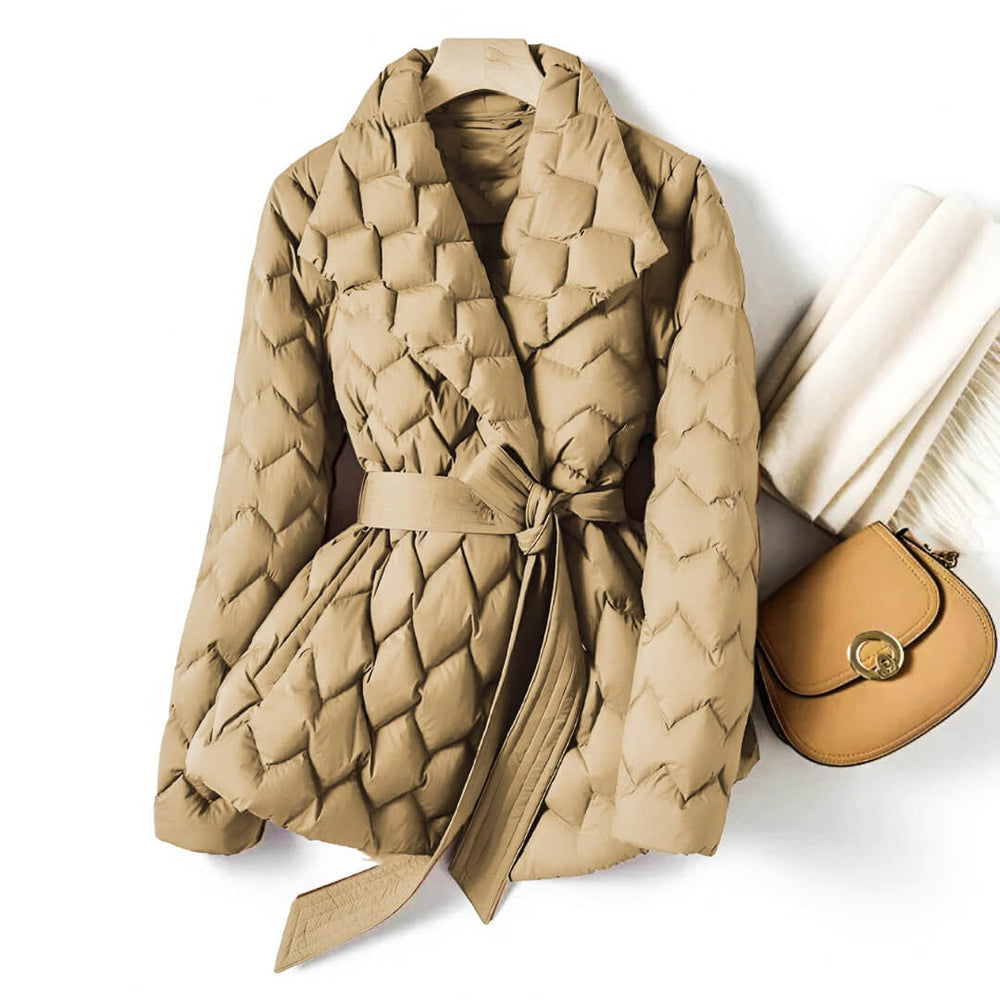 Emily™ - Stylish Quilted Down Coat