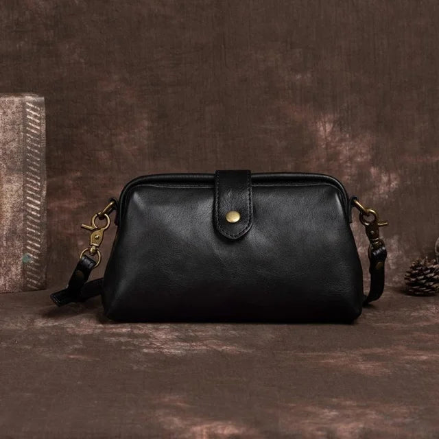 Elise™ - Retro Leather Handmade Bag