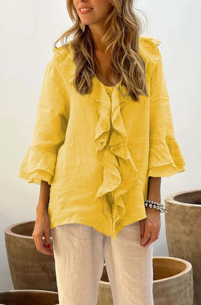Aria™ - Casual Ruffle Blouse