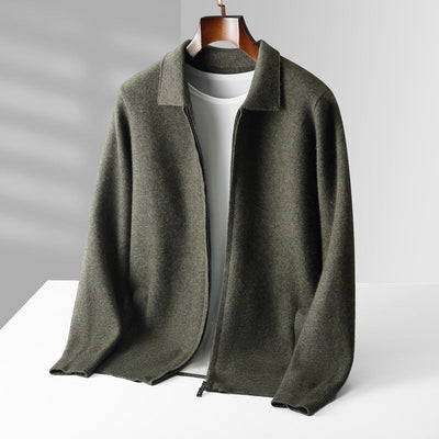 Jack™ - Stylish Full Zip Cashmere Cardigan