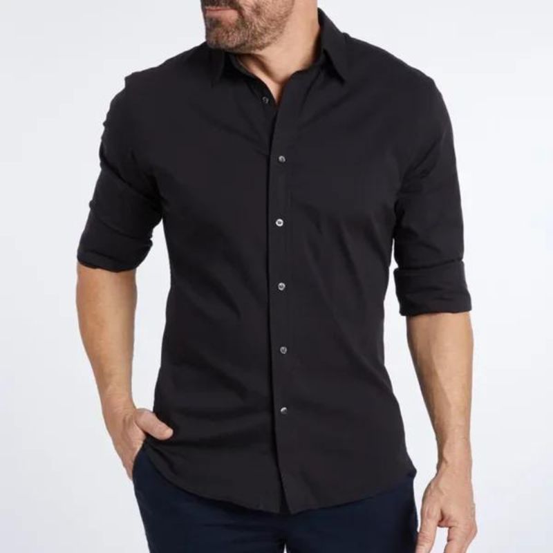 Brown™ - Stylish Wrinkle-Free Zipper Shirt