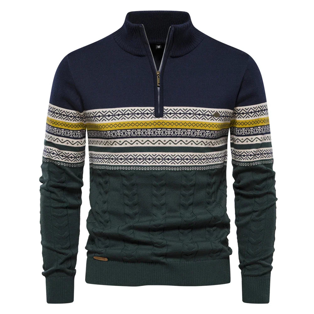 Edward™ - Casual Super Soft Ethnic Pattern Men's Sweater