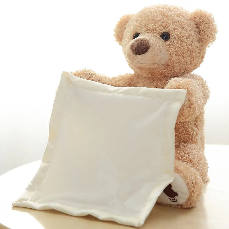 SnuggleBuddy™ - Interactive Peek-A-Boo Teddy Bear