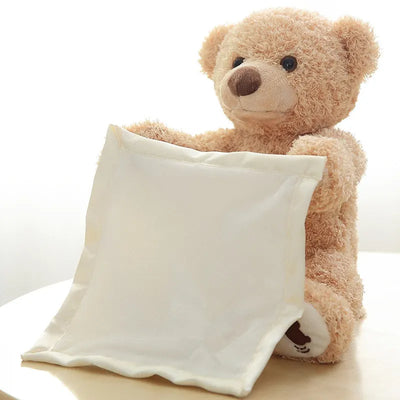 SnuggleBuddy™ - Interactive Peek-A-Boo Teddy Bear