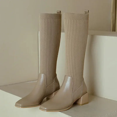 Rosie™ - Stylish Knitted Long Winter Boots