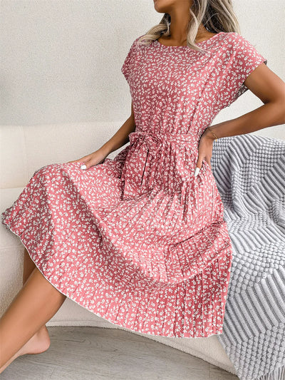Evelyn™ - Chic High Waist Spring Dress