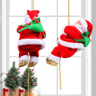 Climbing Santa - Electric Climbing Santa Toy