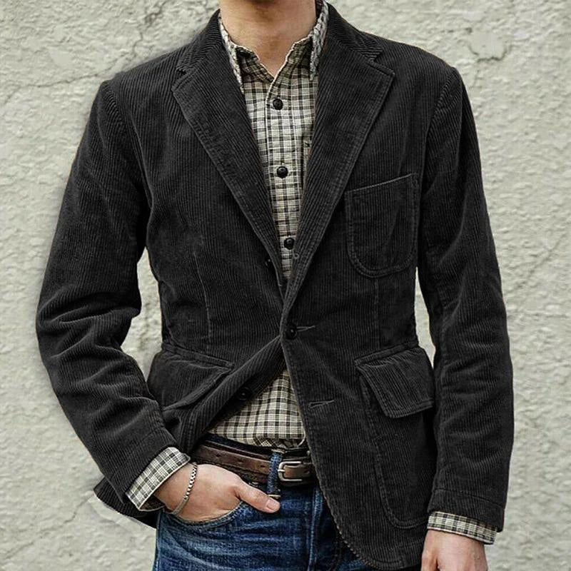 William™ - Stylish Vintage Corduroy Blazer