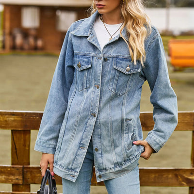 Mia™ - Classic Elegant Country Denim Jacket