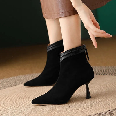 Mila™ - Elegant Ankle Boots With Zipper