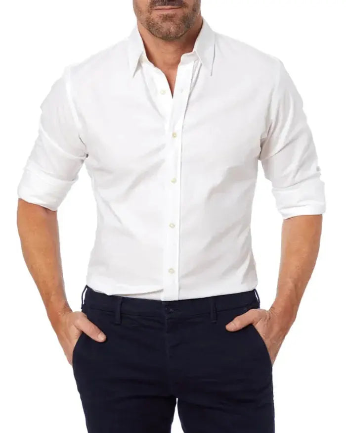 Brown™ - Stylish Wrinkle-Free Zipper Shirt