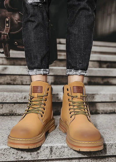 Charles™ - Comfortable Warm Lace-up Boots