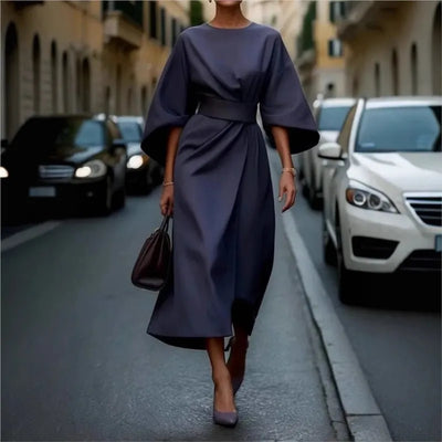 Florence™ - Comfy Casual Round Neck Dress