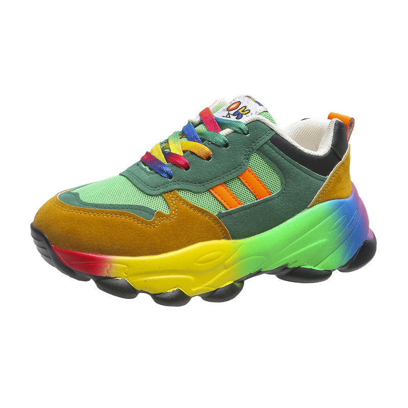 Colourful Stylish Orthopedic Sneakers With Arch Support