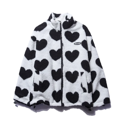 Aubrey™ - Super Comfy Double Sided Heart Jacket (Unique Collection)