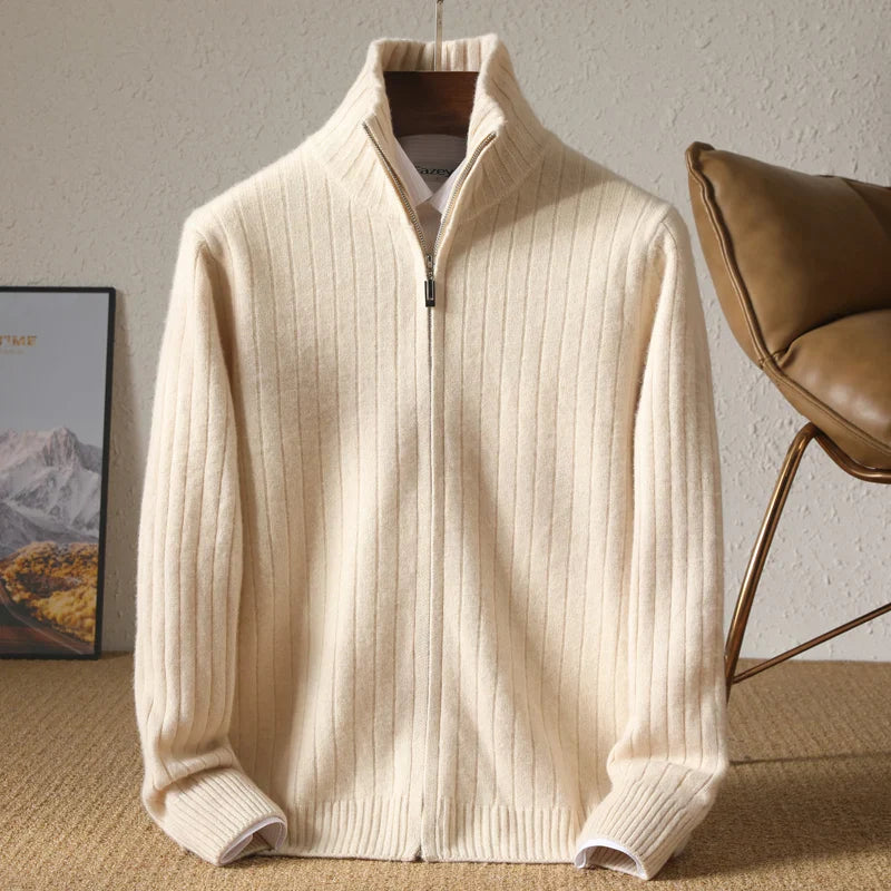 Edward™ - Comfortable Merino Wool Business Cardigan