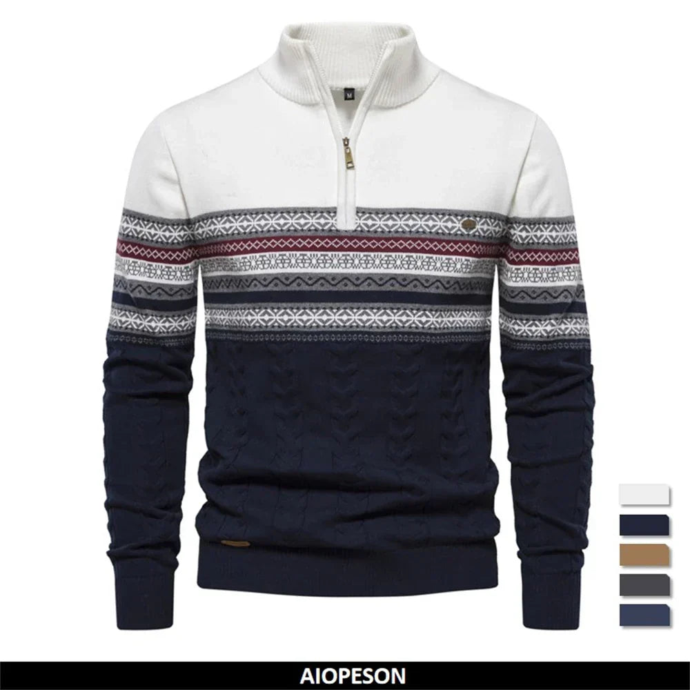 Edward™ - Casual Super Soft Ethnic Pattern Men's Sweater