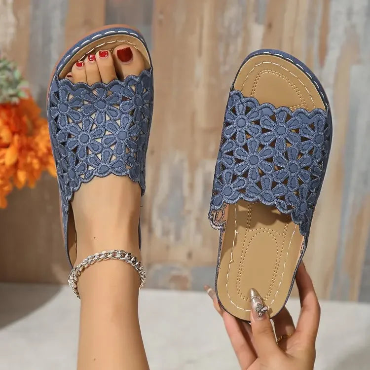 Ella™ - Elegant Floral Comfort Sandals