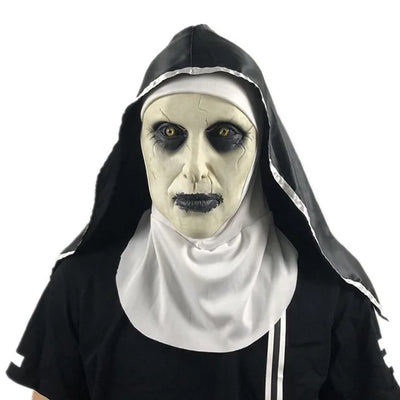 The Nun Headscarf Cosplay Mask