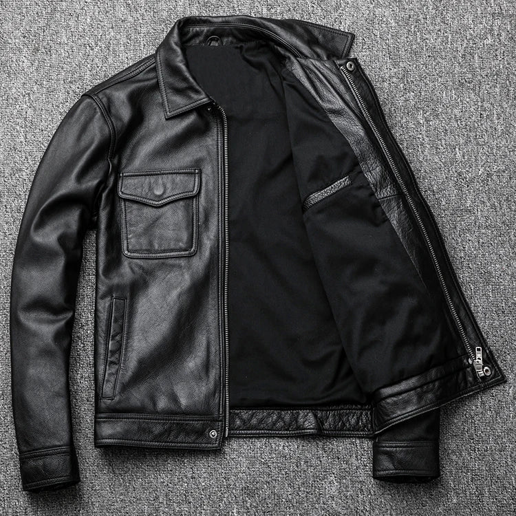 Elliot™ - Vintage Vegan Leather Jacket