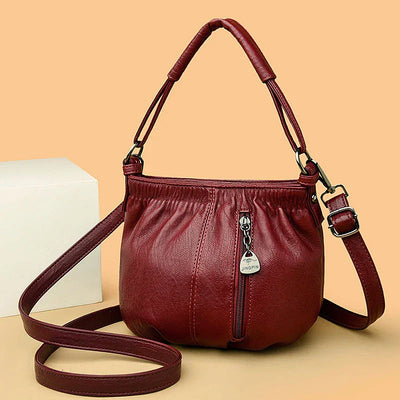 Penelope™ - Vintage Leather Shoulder Bag