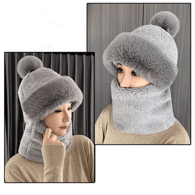 Sienna™ - Windproof Fleece Scarf Hat