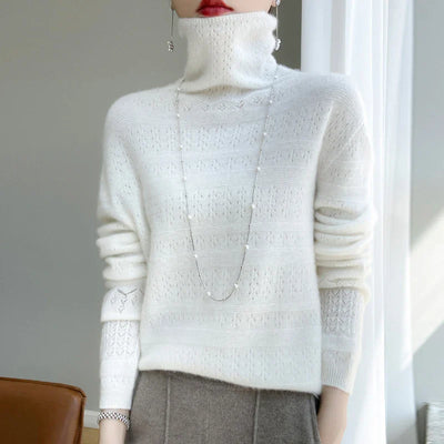 Evie™ - Soft Premium Wool Turtleneck Sweater