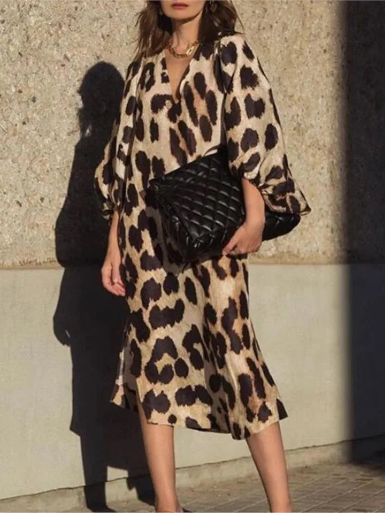 Ruby™ - Leopard Print Dress