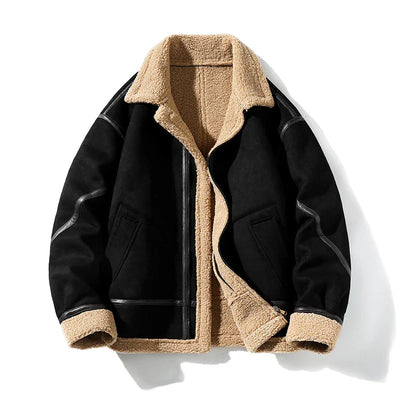 Charles™ - Vintage Style Warm Suede Jacket