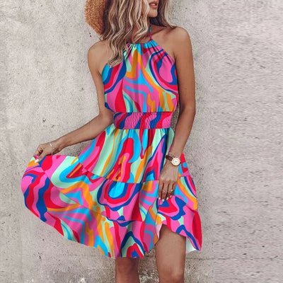 Emily™ - Chic Halter Dress