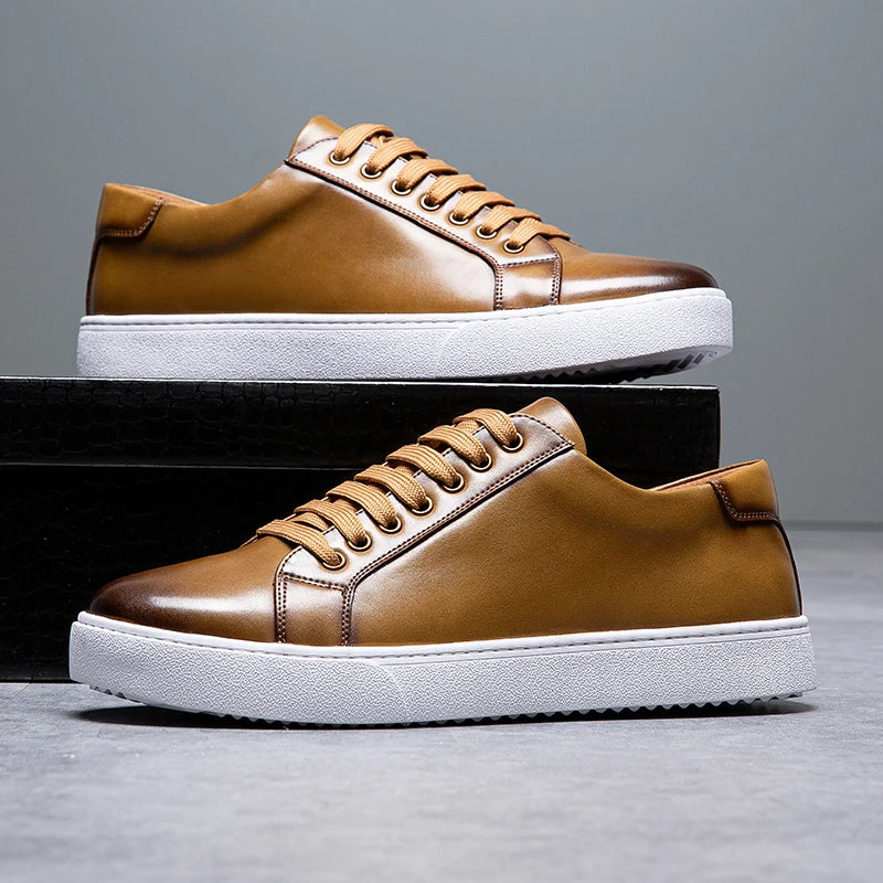 Franco™ - Comfortable Leather Sneaker