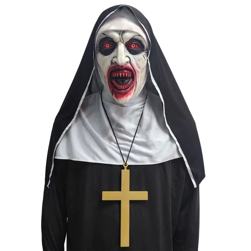 The Nun Headscarf Cosplay Mask