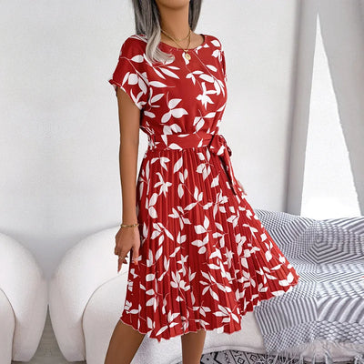 Evelyn™ - Chic High Waist Spring Dress