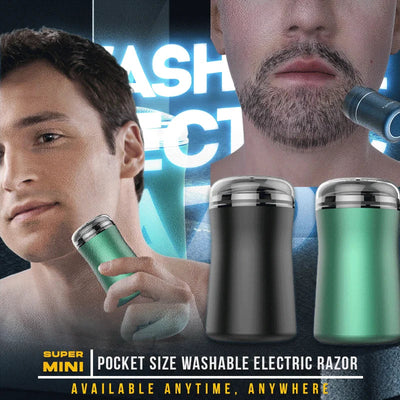 Portable Washable Electric Shaver