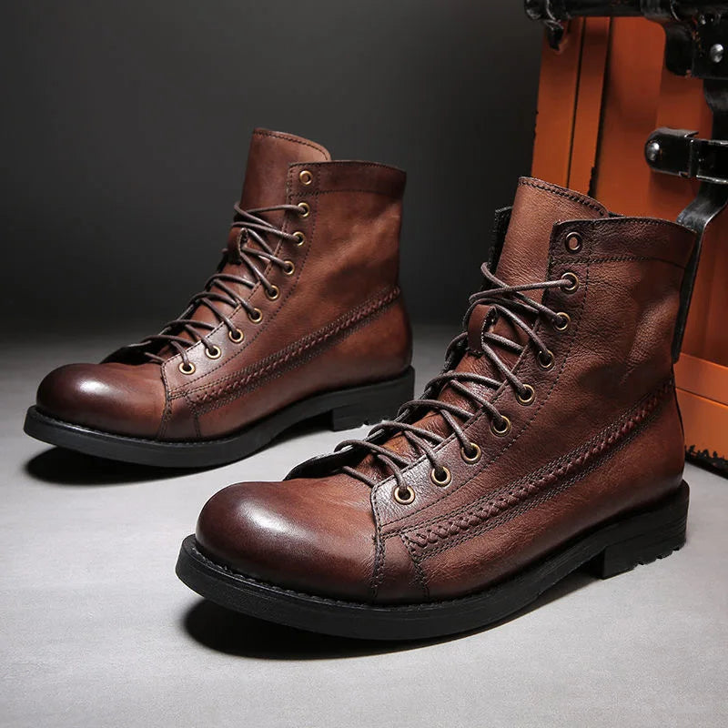 Oscar™ - Orthopedic Leather Winter Boots