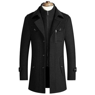 Jack™ - Stylish Elegant Wool Overcoat