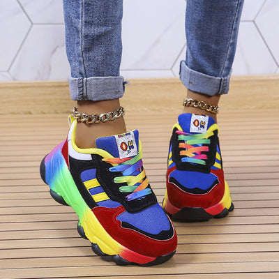 Colourful Stylish Orthopedic Sneakers With Arch Support