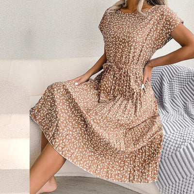 Evelyn™ - Chic High Waist Spring Dress
