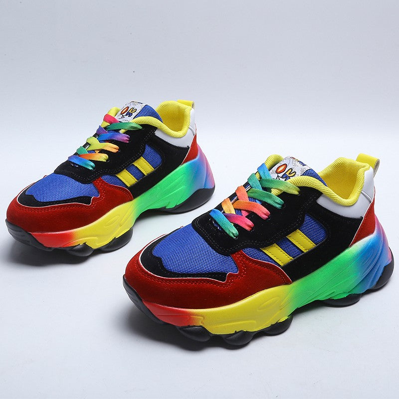 Colourful Stylish Orthopedic Sneakers With Arch Support