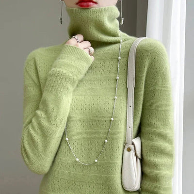 Evie™ - Soft Premium Wool Turtleneck Sweater