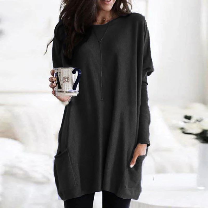 Sophia™ - Casual Pocket Sweater
