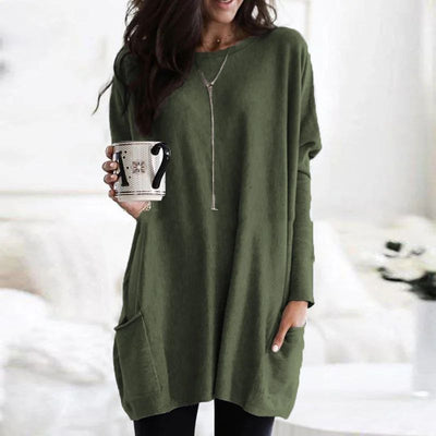 Sophia™ - Casual Pocket Sweater