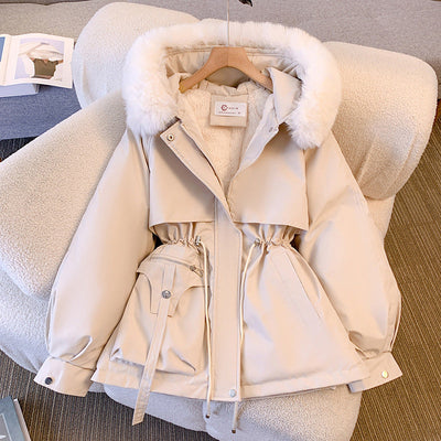 Florence™ - Elegant Fur Hooded Winter Coat