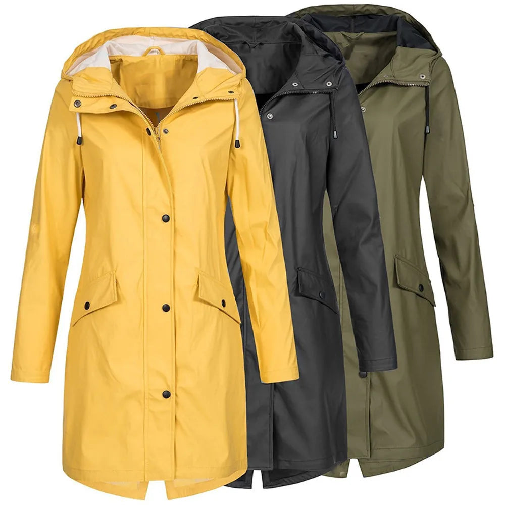 Lily™ - Modern Long Waterproof Jacket