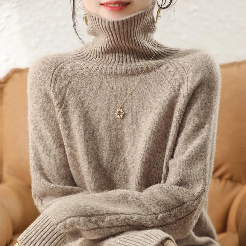 Clara™ - Elegant Comfortable Turtleneck Sweater