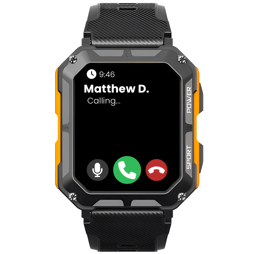 Indestructible Multifunctional Smartwatch For IPhone and Android - Advanced Technology