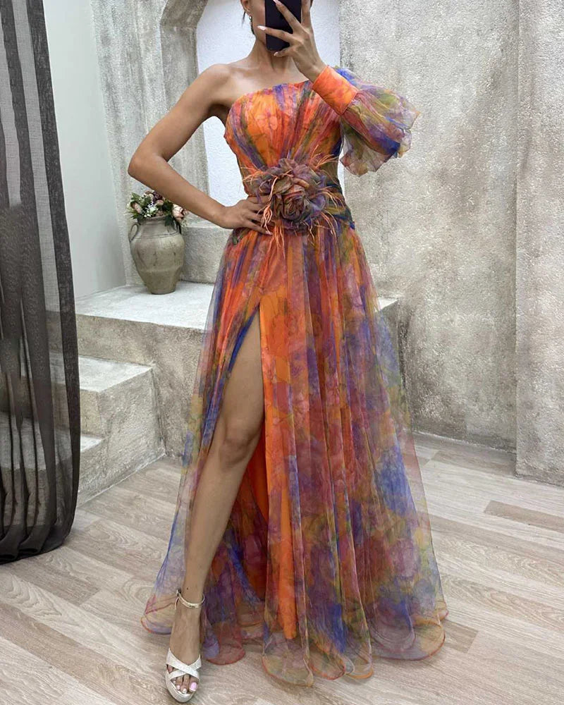 Aurora™ - Premium Long-Sleeved Dress