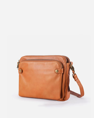 Amelia™ - Handmade Vegan Leather Crossbody Shoulder Bag