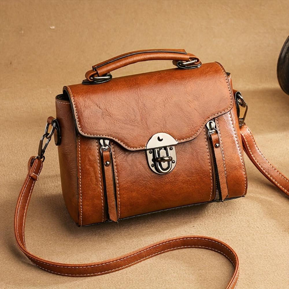 Mila™ - Vintage Flap Handbag