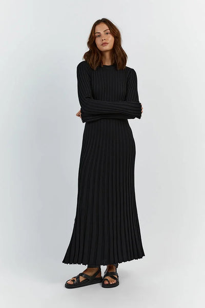 Sophia™ - Elegant Knitted Maxi Dress